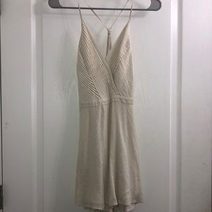 White Kimchi Blue Romper